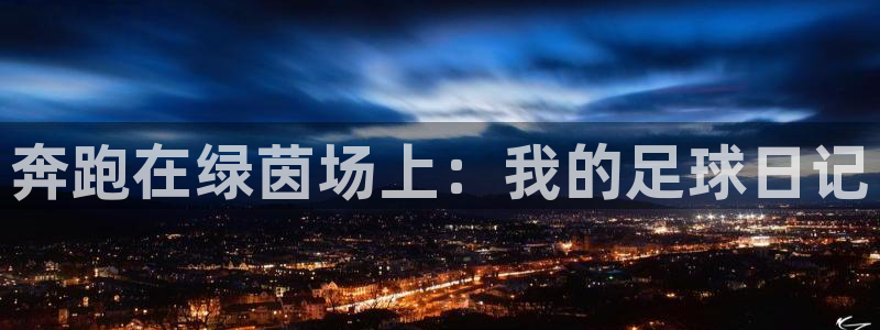  奔跑在绿茵场上：我的足球日记