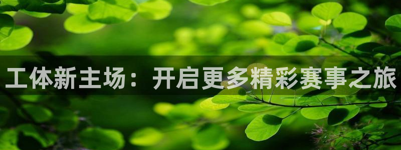  YY易游体育APP最新版本更新内容：工体新主场：开启更多精彩